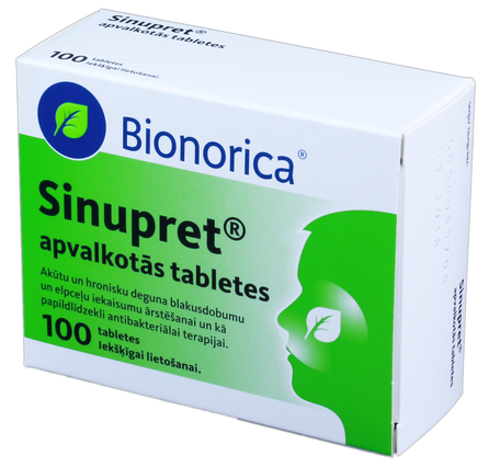 SINUPRET таблетки, 100 шт.