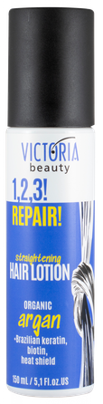 VICTORIA BEAUTY 1,2,3! Repair! taisnotājs bojātiem matiem, 150 ml