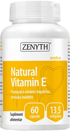 ZENYTH Vitamin E capsules, 60 pcs.