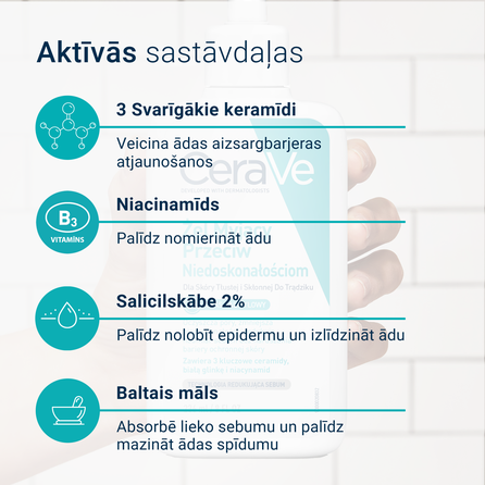 CERAVE Blemish Control очищающий гель, 236 мл