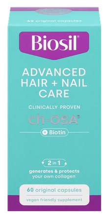 BIOSIL Advanced Hair+ Biotin capsules, 60 pcs.