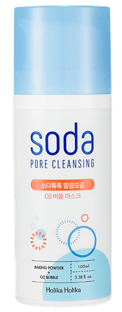 HOLIKA HOLIKA Soda Pore Cleansing O2 Bubble facial mask, 100 ml