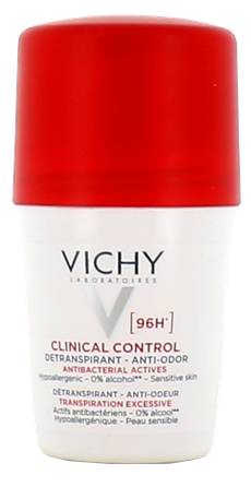 VICHY Deo Clinical Control Roll-on  96h Woman deodorant, 50 ml