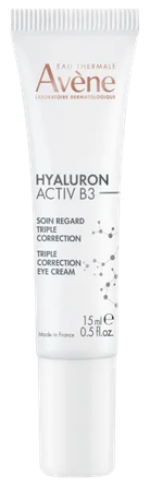 AVENE Hyaluron Activ B3 Triple corrective крем для глаз, 15 мл