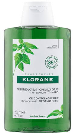 KLORANE Nettle šampūns, 200 ml