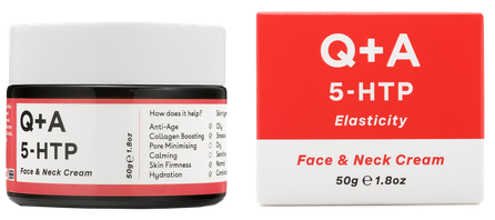 Q+A 5-HTP Face & Neck cream, 50 ml