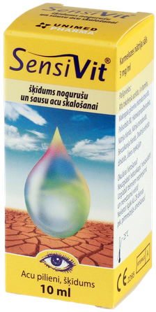 SENSI VIT acu pilieni, 10 ml