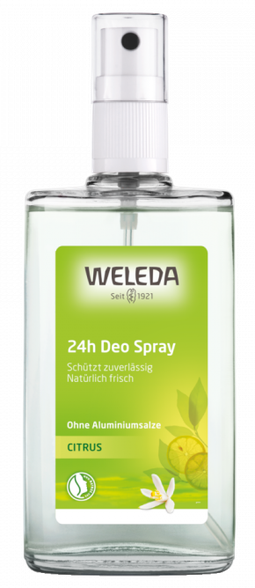 WELEDA Citrus Spray deodorant, 100 ml