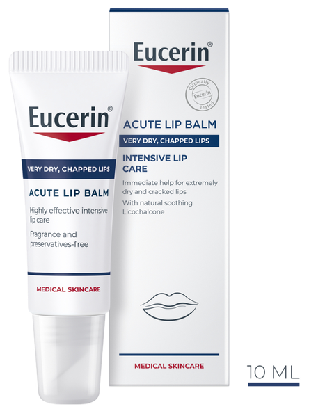 EUCERIN Lip Acute lūpu balzams, 10 ml