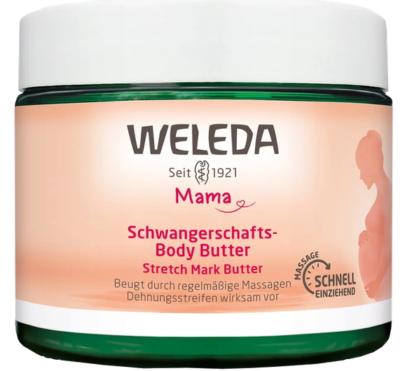 WELEDA Mama against stretch marks body butter, 150 ml