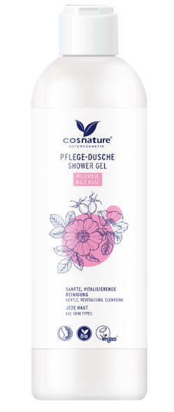 COSNATURE Rosehip shower gel, 250 ml