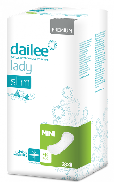 DAILEE Lady Premium Slim Mini урологические прокладки, 28 шт.