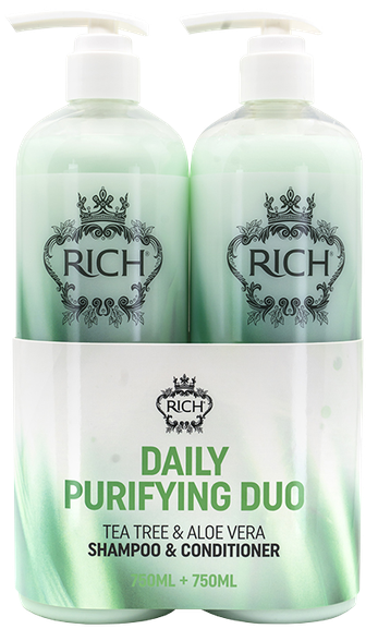 RICH Daily Purifuing Duo (750 ml+750 ml) komplekts, 1 gab.