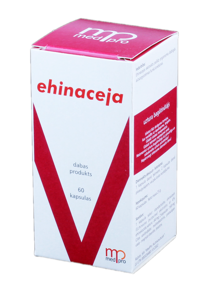 MEDPRO Ehinaceja 500 mg kapsulas, 60 gab.