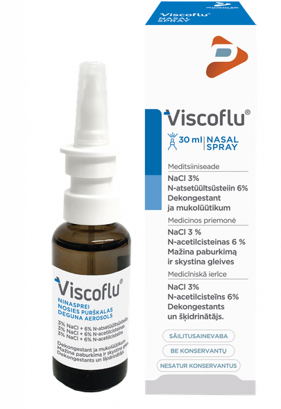 VISCOFLU nasal spray, 30 ml