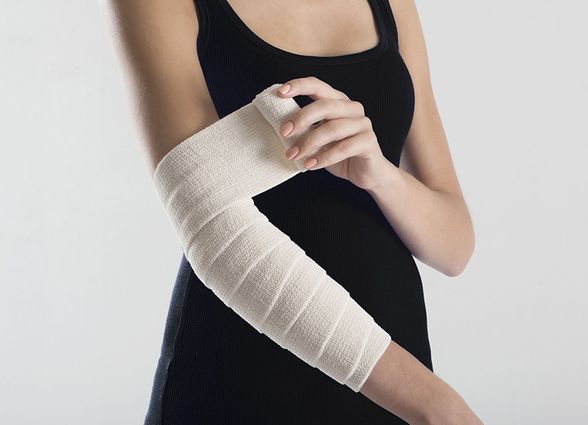 LAUMA MEDICAL 8 cm x 5 m medical elastic bandage, 1 pcs.