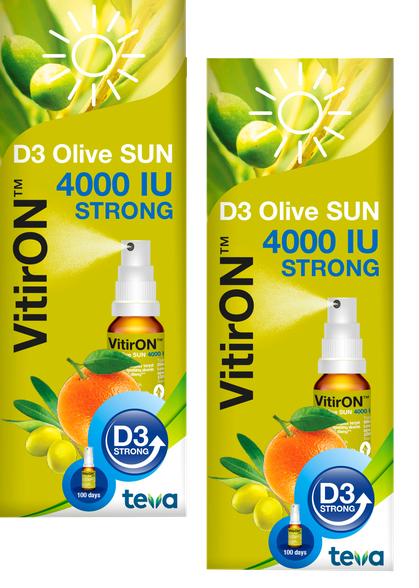 VITIRON D3 Olive Sun 4000IU (1+1) sprejs, 10 ml