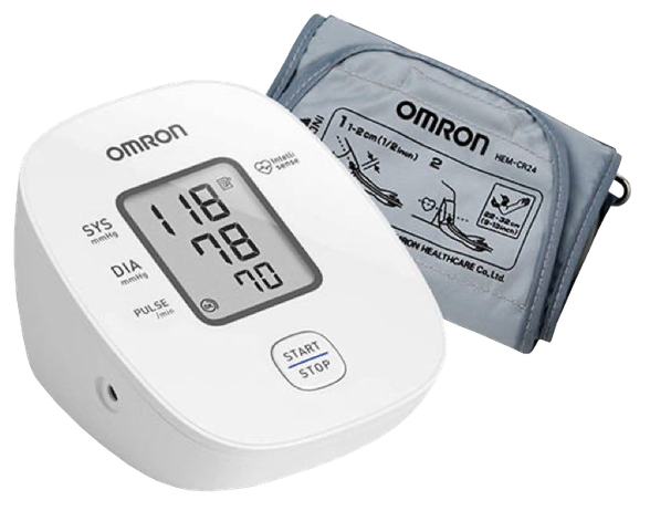 OMRON M2 Basic upper arm blood pressure monitor, 1 pcs.