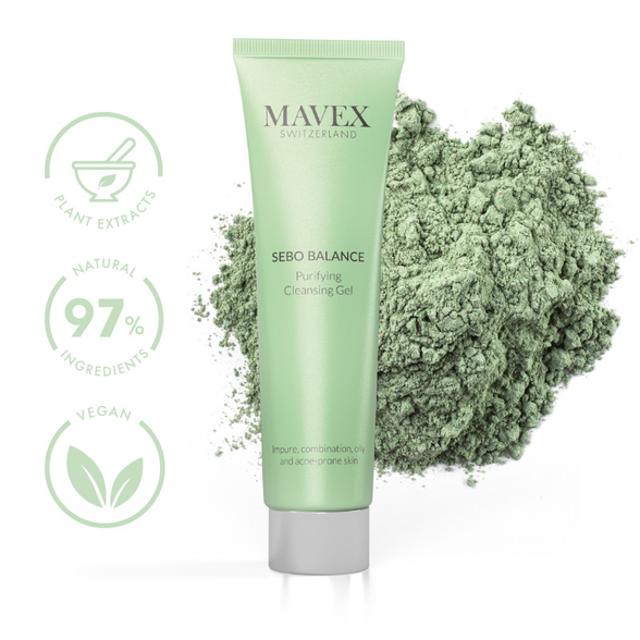MAVEX Sebo Balance attīrošs gels, 150 ml
