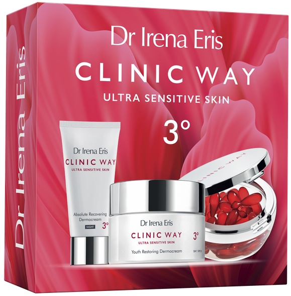 CLINIC WAY  Ultra Sensitive Skin Nr. 3 komplekts, 1 gab.