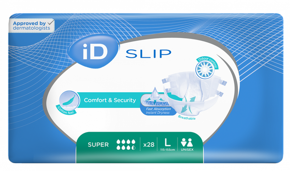 ID Expert Slip Super L подгузники, 28 шт.