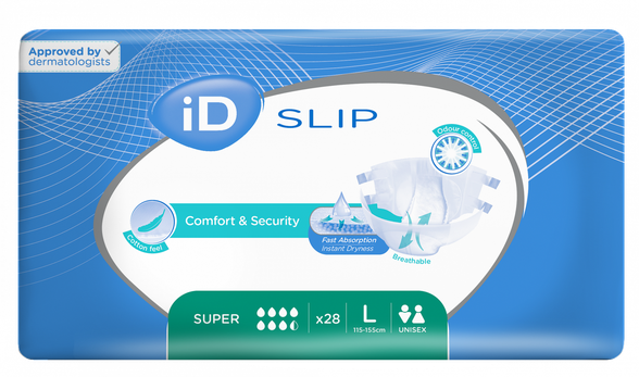 ID Expert Slip Super L diapers, 28 pcs.