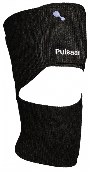 PULSAAR Black Elastic Compression bandage wrap, 1 pcs.