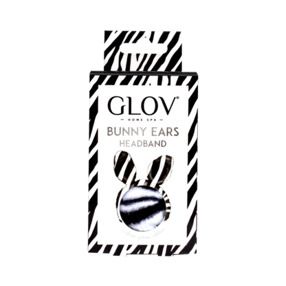GLOV Bunny Ears Zebra spa hair band, 1 pcs.