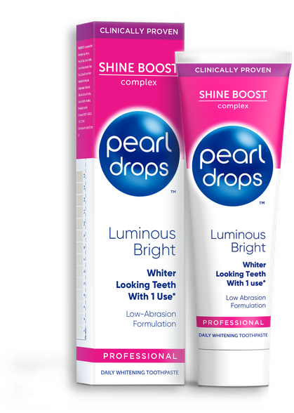 PEARL DROPS Luminous Bright зубная паста, 75 мл