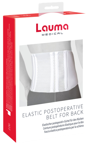 LAUMA MEDICAL M elastic postoperative belt for back, 1 pcs.