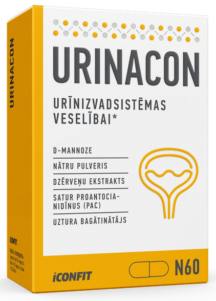 ICONFIT Blister Urinacon kapsulas, 60 gab.