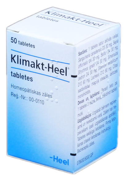 KLIMAKT-HEEL tabletes, 50 gab.