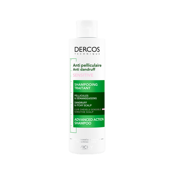VICHY Dercos Anti-Dandruff Sensitive šampūns, 200 ml
