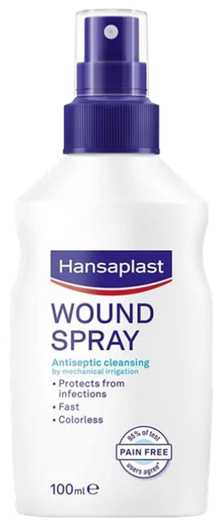 HANSAPLAST Wound Spray izsmidzināms līdzeklis, 100 ml