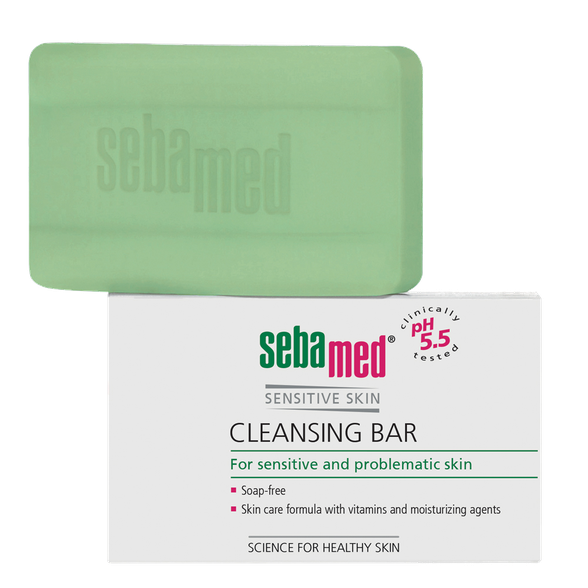 SEBAMED Cleansing Bar Soap-free attīrošs līdzeklis, 100 g