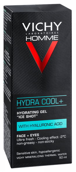 VICHY Homme Hydra Cool+ sejas krēms, 50 ml