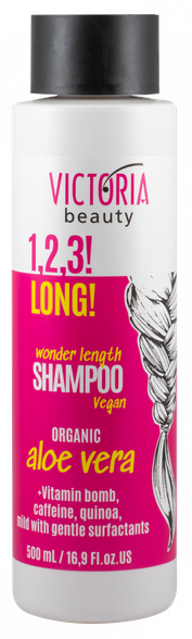 VICTORIA BEAUTY 1,2,3! Long! for Hair Growth šampūns, 500 ml