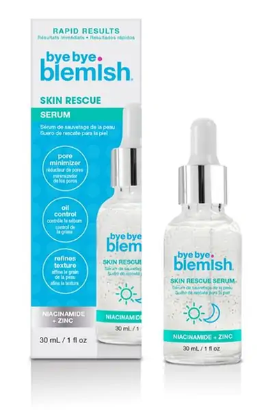 BYE BYE BLEMISH Skin Rescue Niacinamide+Zinc сыворотка, 30 мл