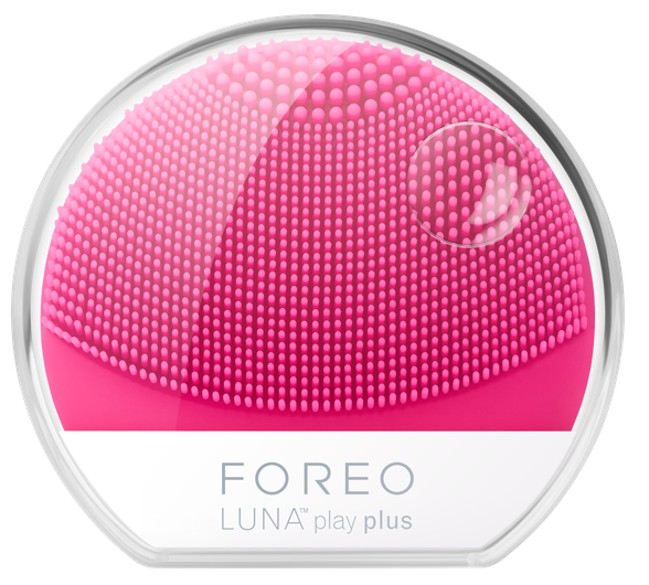 FOREO Luna Play Plus Fuchsia facial cleansing device, 1 pcs.
