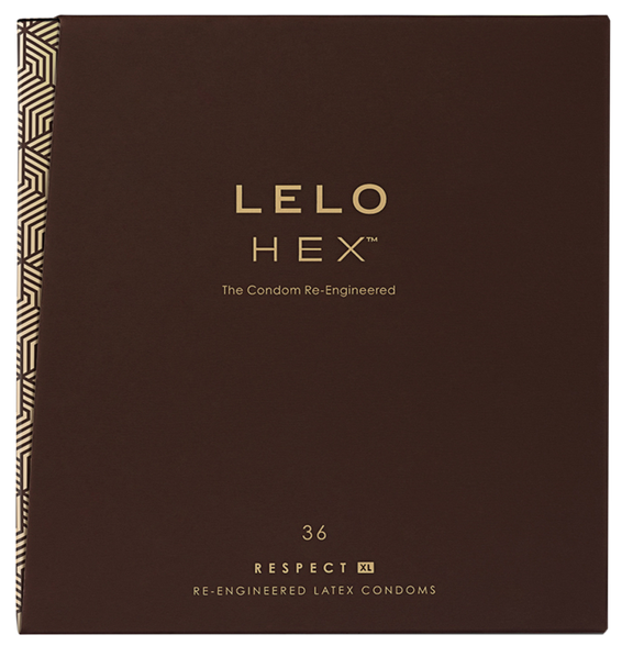 LELO HEX Respect XL condoms, 36 pcs.