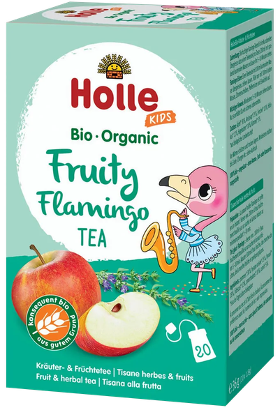 HOLLE Kids Fruity Flamingo 36 g tēja maisiņos, 20 gab.