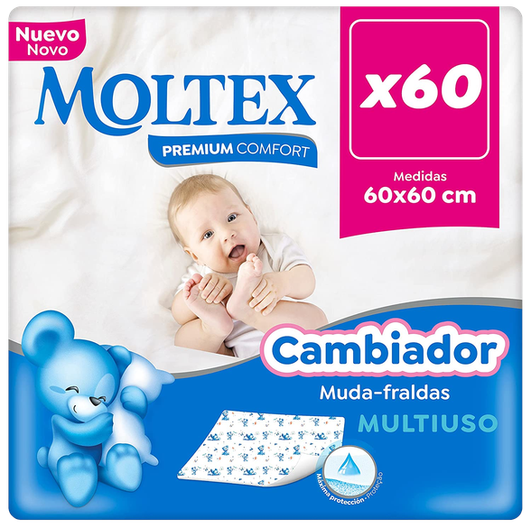 MOLTEX Premium Underpads 60x60 cm sheets, 10 pcs.