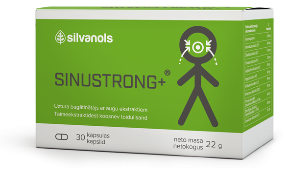 SINUSTRONG + капсулы, 30 шт.