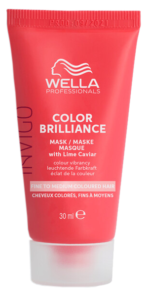 WELLA PROFESSIONALS Invigo Color Brilliance Fine/Normal hair mask, 30 ml