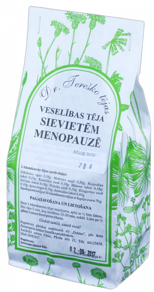 DR.TEREŠKO Menopausal Wellness loose tea, 70 g