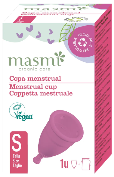 MASMI S menstrual cup, 1 pcs.