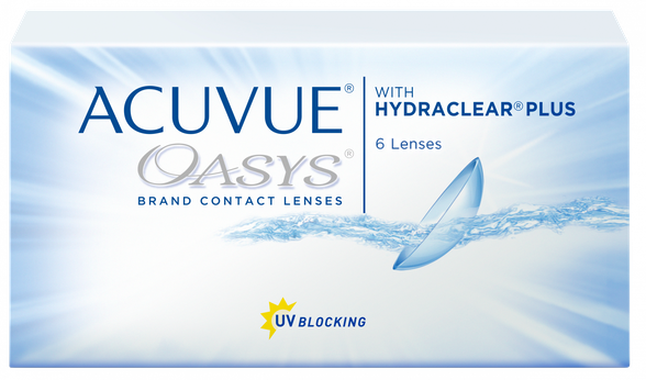 ACUVUE Oasys BC 8,4/-4,00 contact lenses, 6 pcs.