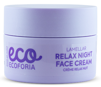 ECOFORIA Lavender Clouds Lamellar Relax Night face cream, 50 ml