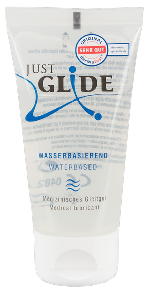 JUST GLIDE Water based lubricant, 50 ml