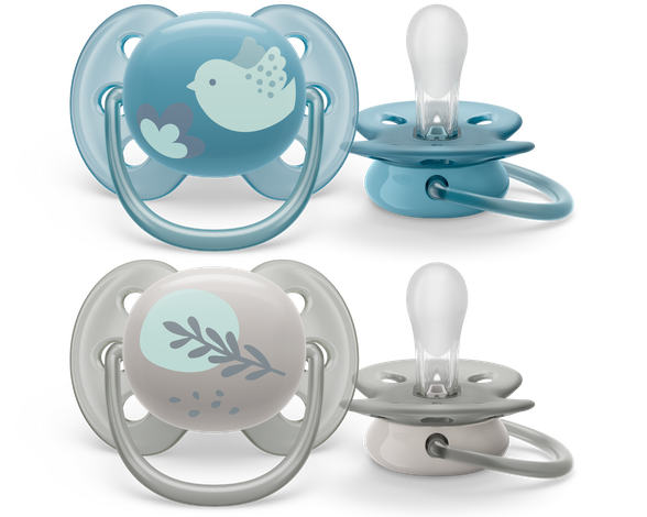 PHILIPS Avent Ultra Soft 6-18 m. soother, 2 pcs.